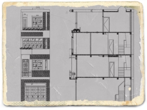 Bản vẽ thiết kế nhà phố 4 tầng đẹp phong cách hiện đại 4.2x8.5m