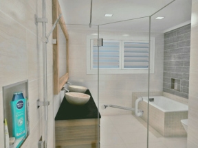 Dựng nội thất phòng tắm kiểu mới model su 