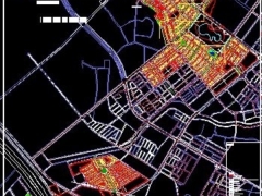File cad thiết kế quy hoạch sử dụng đất khu đô thị Dương Nội