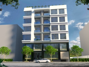 Thiết kế chung cư mini 7 tầng kích thước 17x24m (full kiến trúc, kết cấu)