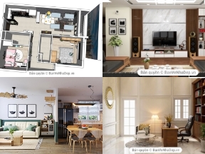 Bộ sưu tập 15 Bản thiết kế mẫu nội thất chung cư chất lượng nhất