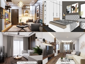 Bộ sưu tập 20 Model Su thiết kế nội thất căn hộ chung cư hiện đại