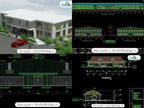 Bộ sưu tập 4 mẫu Nhà Xưởng công nghiệp được thiết kế trên phần mềm Autocad cực kì chất lượng, có đầy đủ các bản vẽ chi tiết xây dựng hạng mục kiến trúc