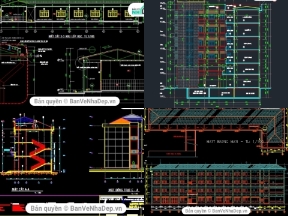 Bộ sưu tập 7 bộ hồ sơ Full KT, KC, ĐN, DT trường trung học cơ sở chi tiết