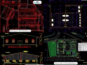 Bộ sưu tập Bộ 5 bản vẽ AutoCAD nhà xưởng công nghiệp hoàn toàn miễn phí để bạn đọc nghiên cứu thêm