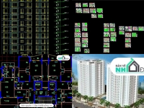 Bộ sưu tập Bộ 8 file Autocad chung cư miễn phí hot nhất năm