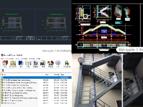 Bộ sưu tập Tổng hợp 5 file thiết kế cầu thang thoát hiểm và cầu thang chính được bạn đọc quan tâm nhiều trên hệ thống