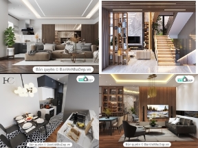 Bộ sưu tập Top 4 mẫu 3DMax nội thất chung cư siêu chất lượng