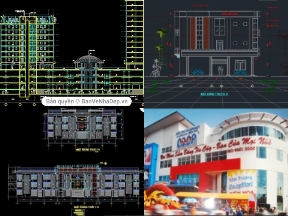 Bộ sưu tập Top 4 mẫu siêu thị được xây dựng trên phần mềm AutoCAD được bạn đọc quan tâm và tham khảo nhiều