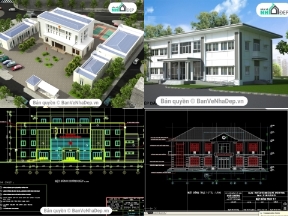 Bộ sưu tập Top 5 bản vẽ Autocad ủy ban nhân dân tải nhiều