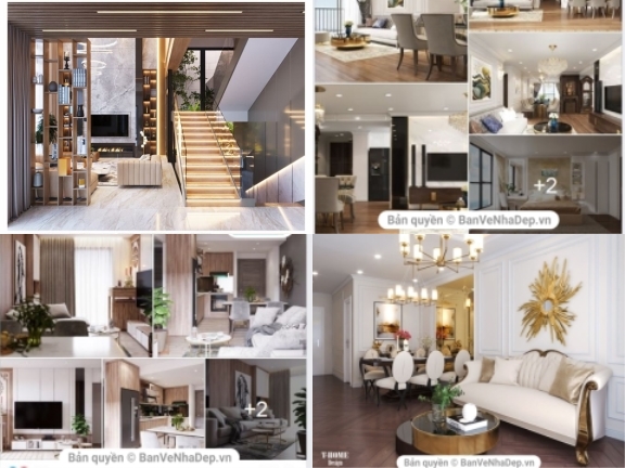 5 mẫu 3DMax nội thất chung cư mới nhất 2020