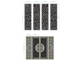 2 thiết kế cnc cổng 4 cánh siêu hot