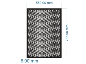 2d cnc vách ngăn đơn giản dxf tháng 6