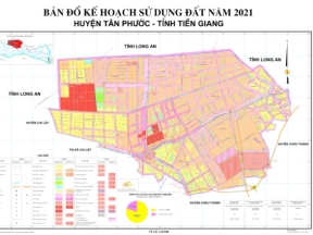 Bản đồ kế hoạch sử dụng đất huyện tân phước, tiền giang