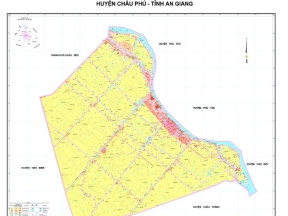 Bản đồ quy hoạch sử dụng đất huyện châu phú, an giang