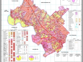 Bản đồ quy hoạch sử dụng đất huyện gò dầu, tây ninh