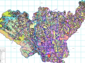 Bản đồ quy hoạch sử dụng đất thành phố sông công, tỉnh thái nguyên