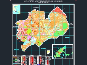 Bản đồ quy hoạch sử dụng đất tỉnh bà rịa - vũng tàu