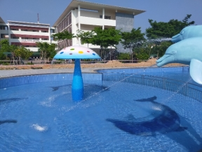Bản thiết kế bể bơi trường THPT tại Phú Yên kích thước 15x25m và hồ trẻ em