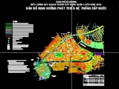 Bản vẽ autocad bản đồ quy hoạch và hiện trạng quận 4 TP HCM