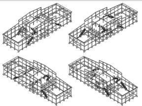 Bản vẽ autocad thiết kế Nhà xưởng thuốc cỏ 3 tầng 18.3x63m