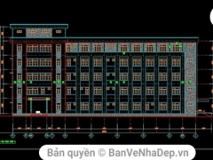 Bản vẽ bệnh viện đa khoa huyện Hòa Vang TP Đà Nẵng gồm file cad: kết cấu, kiến trúc