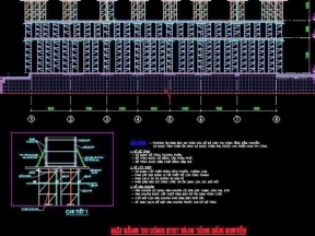 Bản vẽ biện pháp thi công phần thân tòa chung cư của coteccons