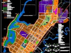 Bản vẽ cad bản đồ quy hoạch chi tiết huyện đồng phú tỉnh bình phước đến năm 2030