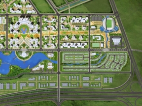 Bản vẽ CAD điện nước hạ tầng khu đô thị Bắc An Khánh Splendora