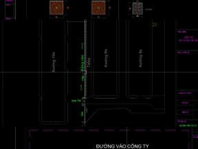 Bản vẽ cad hàng rào tôn nhà xưởng + kinh phí