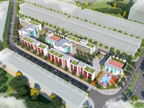 Bản vẽ cad kèm pdf full trường tiểu học và trung học Đoàn Thị Điểm