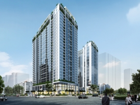 Bản vẽ cad kèm thuyết minh (full hệ) chung cư kết hợp văn phòng dịch vụ Aquapark Bắc Giang