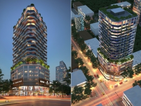 Bản vẽ CAD kiến trúc khách sạn kết hợp căn hộ The Light Phú Yên