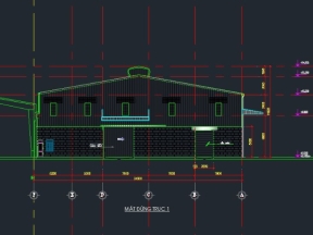 Bản vẽ CAD Nhà xưởng danh mục tất cả danh mục trong đó có hạ tầng (Kiến trúc, mặt bằng)