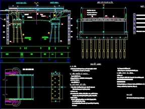 Bản vẽ cầu nhịp 15m đầy đủ 