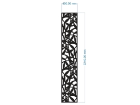 Bản vẽ cnc vách lá mới phong cách