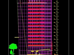 Bản vẽ kết cấu, kiến trúc thiết kế tòa kế tòa nhà 18 tầng kèm thuyết minh đồ án