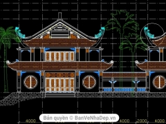 Bản vẽ kiến trúc thiết kế quần thể chùa Bái Đính