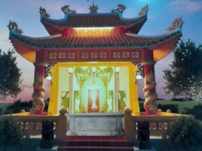 Bản vẽ Lăng Mộ lê Đình đầy đủ kiến trúc và kết cấu