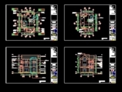 Bản vẽ nhà biệt thự vincom sài đồng (căn góc) diện tích thiết kế 9.4 x12.6m đầy đủ kiến trúc, kết cấu, file phối cảnh