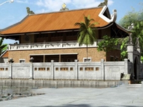 Bản vẽ nhà thờ họ đầy đủ kiến trúc