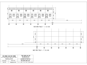 Bản vẽ nhà trọ kích thước 5x18m có gác 