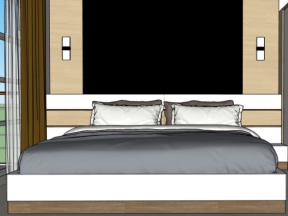 Bản vẽ nội thất phòng ngủ đơn giản
