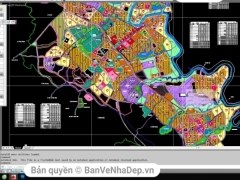 Bản vẽ quy hoạch chung thành phố thái nguyên đến năm 2020