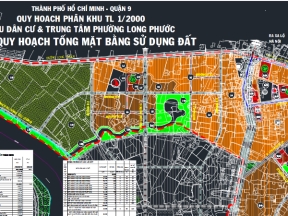 Bản vẽ quy hoạch phường long phước quận 9