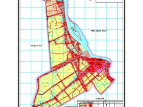 Bản vẽ quy hoạch sử dụng đất thị xã tân châu, an giang
