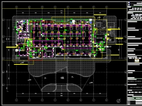 Bản vẽ shopdrawing hệ thống cấp điện đầy đủ văn phòng cảng hòa phát