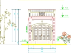 Bản vẽ thi công nhà 1 tầng kích thước 4.4x7m gồm kiến trúc, kết cấu chi tiết