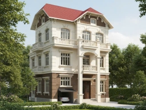 Bản vẽ thiết kế biệt thự 3 tầng 9x10m
