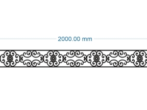 Bản vẽ thiết kế diềm cnc mới